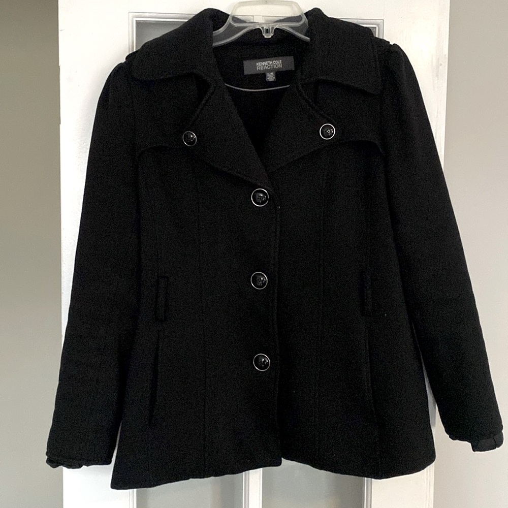 Kenneth Cole Reaction Button Up Peacoat